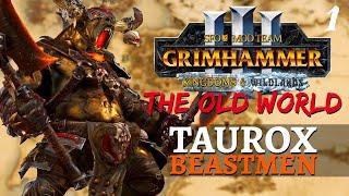 BULLYING KARL FRANZ | Old World Mod & SFO - Total War: Warhammer 3 - Beastmen - Taurox #1