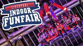 Indoor Funfair Liverpool December 2024 | Full Line Up Tour and On Ride POVs