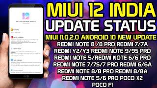 MIUI 12 India RELEASE DATE  MIUI 12 Stable Update Release Date | New MIUI 11.0.10.0 Update Rolling
