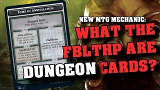 DUNGEON CARDS? MTG Mechanic from Adventures in the Forgotten Realms - Magic The Gathering Previews