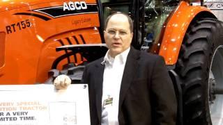 Bill Hurley on the AGCO Legacy Edition Tractors