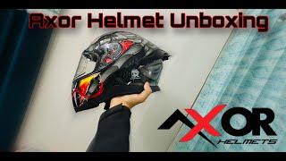 Axor Apex Venomous helmet unboxing | Best helmet under 5000 Rs | Detailed review