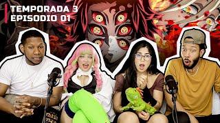 DEMON SLAYER 3X01 (Reacción) | Luna superior uno???