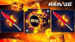 RAIN.GG INSANE 2 KNIFE FROM BEAST CASE!?! (Raingg Promo Code 2024)