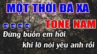 Một Thời Đã Xa Karaoke Tone Nam ( Am ) Rumba Karaoke Lâm Beat  -  Beat Mới