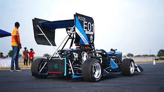 Team Kratos Racing Electric at the Acceleration Event | Formula Bharat 2023