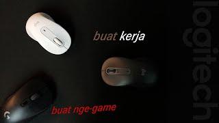 Mouse Kerja vs Mouse Gaming | ft. Logitech M650