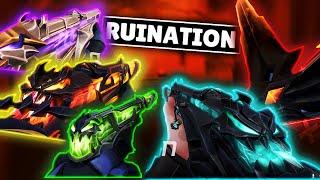 VALORANT | *NEW* ALL RUINATION Collection Guns Showcase (NEW Knife Variants!)