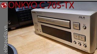 Onkyo Compact Disc Player C-705 TX. 0798775998 800K #onkyojapan #onkyoeu