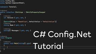 C# - Config.Net Tutorial (create and read config files easily)