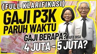 GAJI PPPK PARUH WAKTU 2025