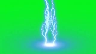 Thunder Lightning Power green screen effects