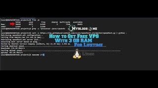 How to get free Vps with 3 GB Ram for lifetime  | Full Guide by Myblogs.me