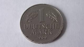 1 Deutsche Mark Germany 1969 D - Amazing Coin