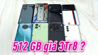 Máy bộ nhớ 512GB giá 3 Triệu 8. ĐT Nex S Fullview AMOLED 2 Củ 7. Máy vân tay Siêu âm hơn 3 tr !