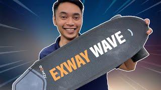 First Ride On The Exway Wave Cruiser Electric Skateboard