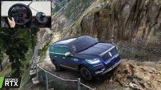 GTA 5 Off-road with Lincoln Navigator - Logitech G29 Gameplay