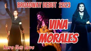 VINA MORALES Broadway Debut 2023 in  Here Lies Love