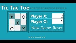 How to Create Advanced Tic Tac Toe Game in JavaScript - Part 1 of 2