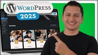 Cómo Crear Una Página Web en WordPress 2025 - Paso a Paso Desde Cero 