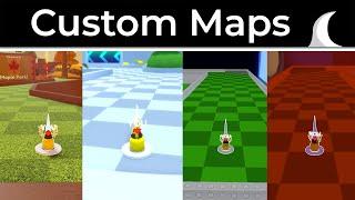 Playing Custom Super Golf Maps ($2 = I play YOUR Map)