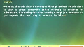 Remove AntiVirusAndSpyware