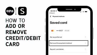 How To Add or Remove Credit Debit Card On Shein