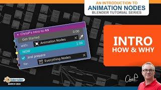 [01 How & Why] Introduction to Animation Nodes Tutorial Series for Beginners