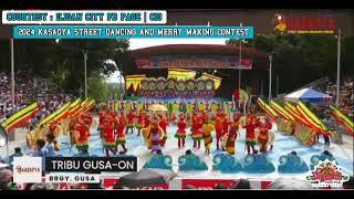 BRGY. GUSA, CDOC- KASADYA STREET DANCING 2024 | DIYANDI FESTIVAL | OPEN CATEGORY CHAMPION