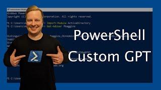 A Custom GPT Trained on My PowerShell Book