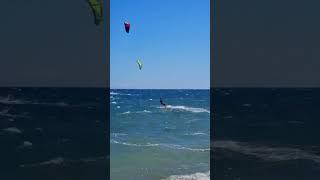 Kitesurfing in Dimiao, Bohol