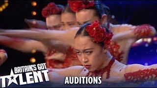 Fabulous Sisters: Dancers from Japan AMAZE With Flawless Audition! | Britain's Got Talent 2019
