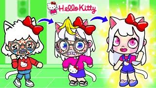 Ботанша Стала HELLO KITTY! Новые Школьные Истории в Тока Бока | Toca Boca | Avatar World