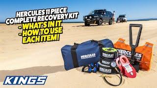 Hercules 11 Piece Complete Recovery Kit - What's In It, and How to Use it!