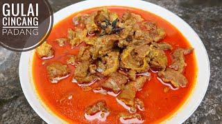 RESEP GULAI CINCANG PADANG | GULAI CINCANG RUMAH MAKAN PADANG MIRIP BANGET