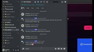 Add Google Assistant to a Discord server in seconds!