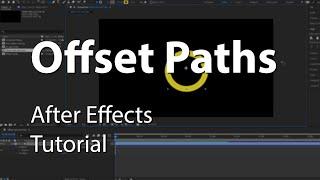 Offset Paths and Bursts in After Effects - Tutorial