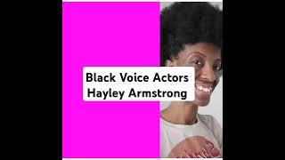 Black Voiceover Artists - Hayley Armstrong (2 short voiceover spots) #BlackVoiceActors