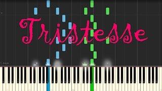 Tristesse - Synthesia Piano Tutorial - Vadim Kiselev