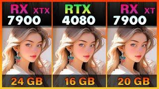 RX 7900 XTX vs. RTX 4080 vs. RX 7900 XT Tested in 12 Games | 1440p vs. 4K