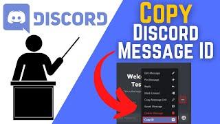 How To Copy Discord Message ID