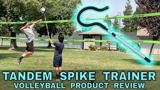 Tandem Collapsible Spike Trainer Review | Volleyball Training