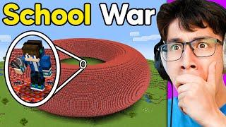 I Started a WAR on My SCHOOL Minecraft Server
