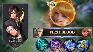 MAIN VALIR FULL DAMAGE DI ERA ASSASIN‼️FirstBlood Fanny Pembawa Kemenangan