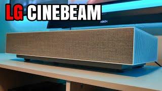 LG CineBeam 4K UST Laser Projector Hands on Review