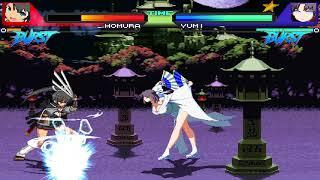 NICK54222 MUGEN: Homura VS Yumi (Senran Kagura)