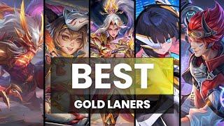 BEST GOLD LANERS TIER LIST Mobile Legends Updated 2024