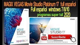 MAGIX VEGAS Movie Studio Platinum 17  full español  programas super full