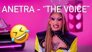 Drag Race’s Anetra doing “THE VOICE”