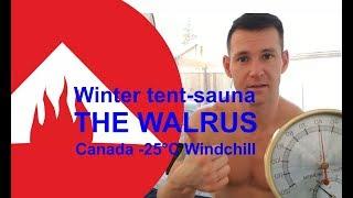 Tent Sauna The MORZH (The Walrus) - Review 2018